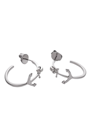 Creolen The Anchor II - Zilverkleurig