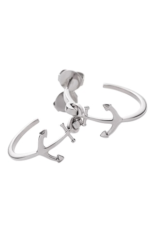 Creolen The Anchor II - Zilverkleurig