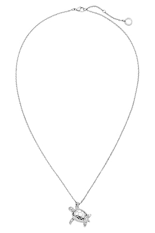 Ketting Turtle - Zilverkleurig