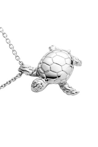 Ketting Turtle - Zilverkleurig
