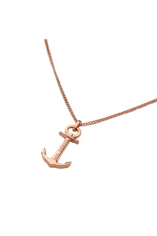 Ketting The Anchor - Roségoudkleurig