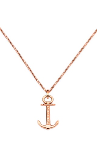 Ketting The Anchor - Roségoudkleurig