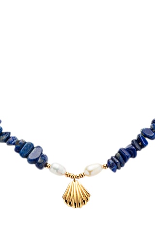 Ketting Scallop - Goudkleurig