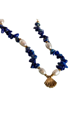 Ketting Scallop - Goudkleurig