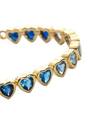 Armband Heart of the Sea - Zilver Doublé Geelgoud