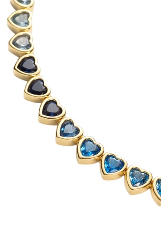 Armband Heart of the Sea - Zilver Doublé Geelgoud