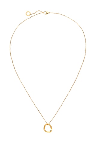 Ketting Waves - Goudkleurig