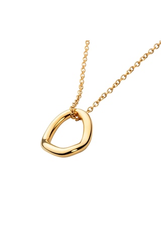 Ketting Waves - Goudkleurig