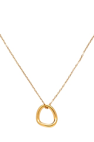 Ketting Waves - Goudkleurig