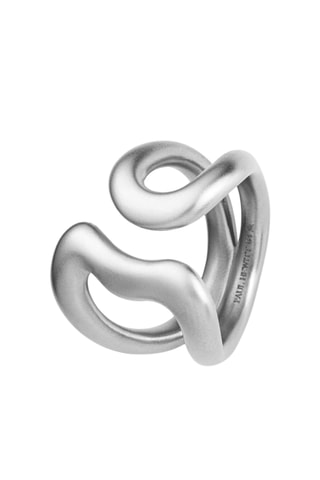 Ring Waves - Zilverkleurig