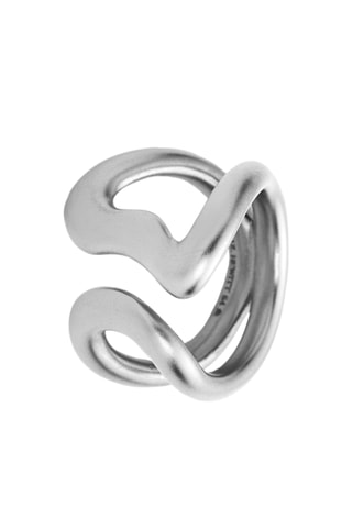 Ring Waves - Zilverkleurig