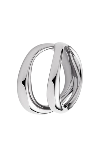 Ring Waves - Zilverkleurig