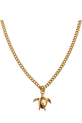 Ketting Turtle - Goudkleurig