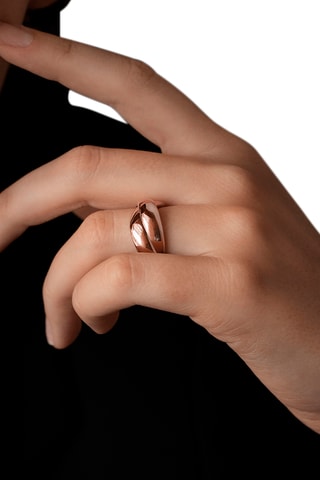 Ring Horizon - Roségoudkleurig