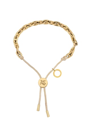 Armband Turtle - Goudkleurig en Beige