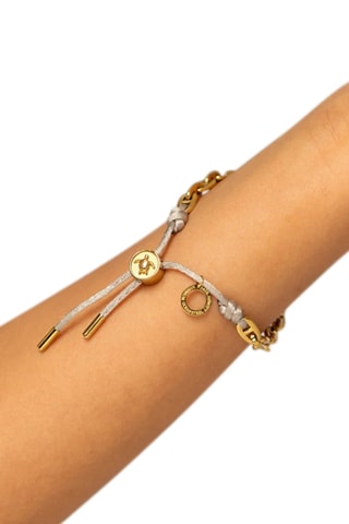 Armband Turtle - Goudkleurig en Beige