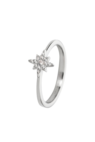 Ring Windrose - Zilver