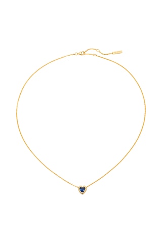 Ketting Heart of the sea - Zilver Doublé Geelgoud