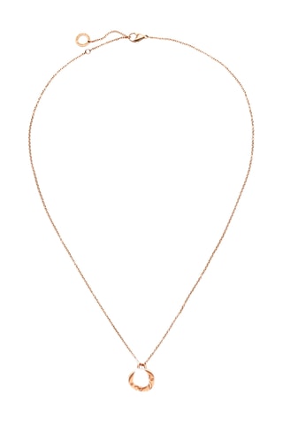 Ketting Turtle - Roségoudkleurig