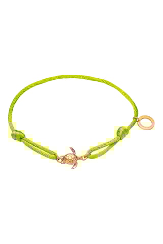 Armband Turtle - Felgroen