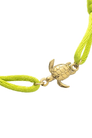 Armband Turtle - Felgroen
