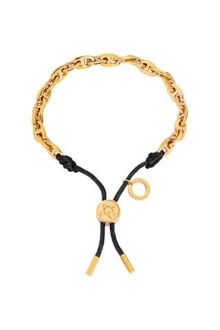 Armband Turtle - Goudkleurig en Zwart