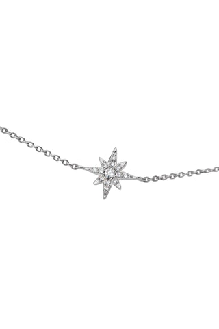 Ketting Windrose - Zilver