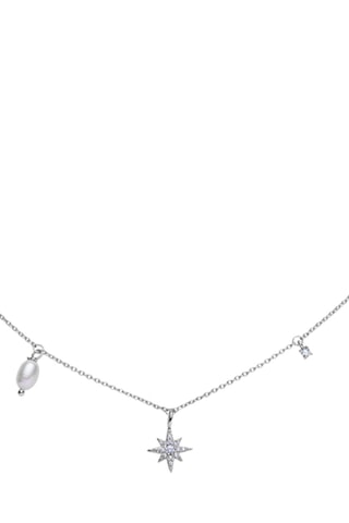 Ketting Windrose - Zilver