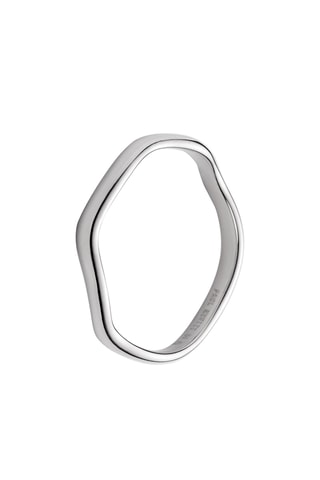 Ring Waves - Zilverkleurig