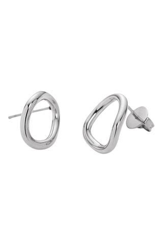 Oorbellen Waves - Zilverkleurig