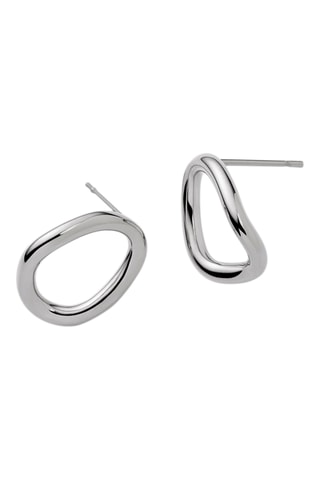 Oorbellen Waves - Zilverkleurig