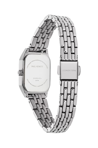 Stalen Quartz Horloge Petit Soleil - Zilverkleurig en Zwart