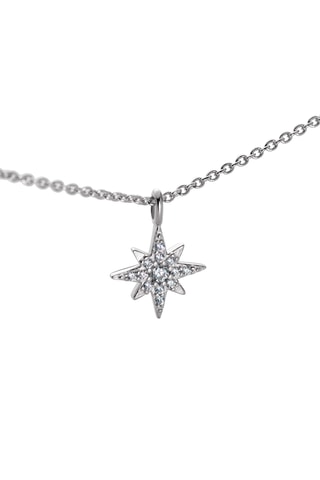 Ketting Windrose - Zilver