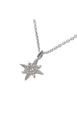 Ketting Windrose - Zilver