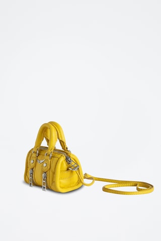 Porte-monnaie en cuir - Jaune