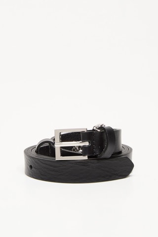 Ceinture en cuir - Noir