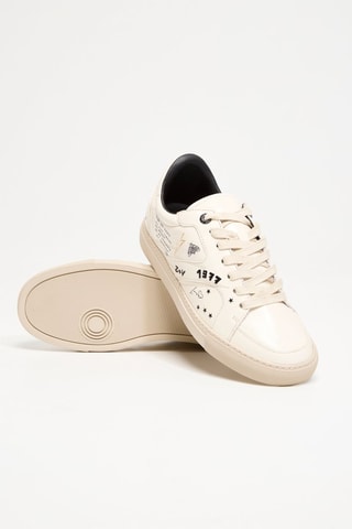 Baskets en cuir - Blanc