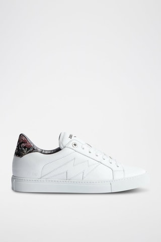 Baskets en cuir - Blanc