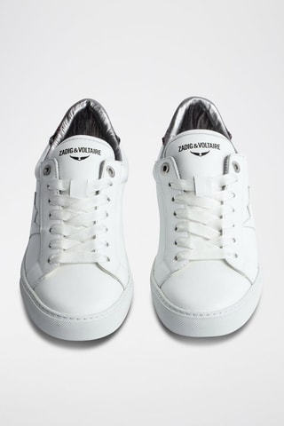 Baskets en cuir - Blanc