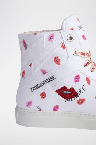 Baskets montantes - Blanc