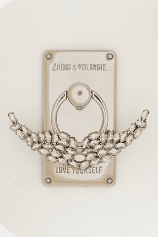 Bague téléphone portable - Argenté