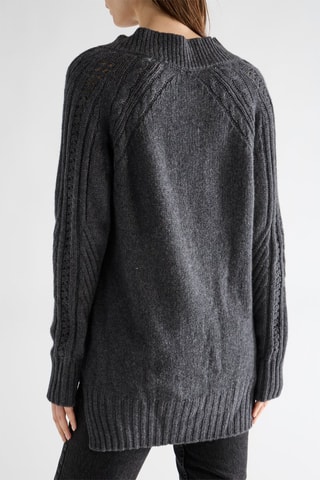 Pull en cachemire - Anthracite