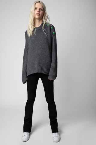 Pull en cachemire - Anthracite