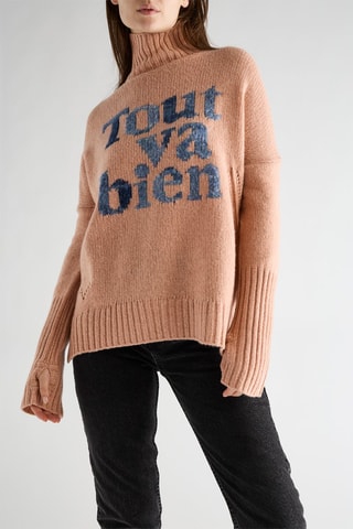 Pull en laine et alpaga - Nude