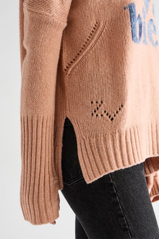 Pull en laine et alpaga - Nude