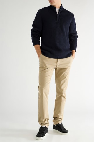 Pull en laine vierge et cachemire - Noir