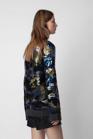 Pull en mérinos - Noir