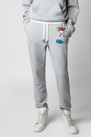 Jogging - Gris clair chiné