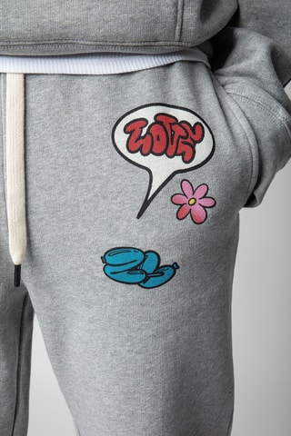 Jogging - Gris clair chiné