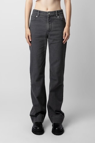 Jean flare - Gris foncé